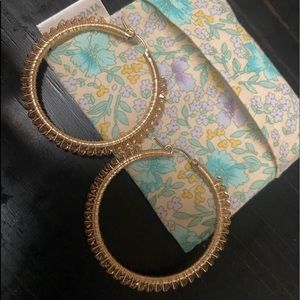 Viv and Ingrid Hoop earrings